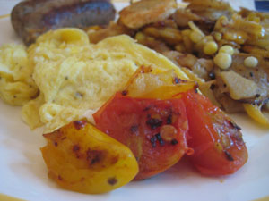 Farmer's Brunch, detail Farmer's Brunch, detail