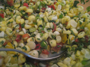 Corn and Tomato Salsa