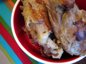 Turkey leg confit - tastes more turkeyey than plain turkey