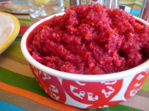 Cranberry relish
