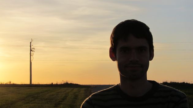 Tom's Silhouette at Sunset