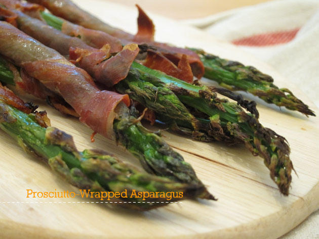 prosciutto-wrapped asparagus prosciutto-wrapped asparagus