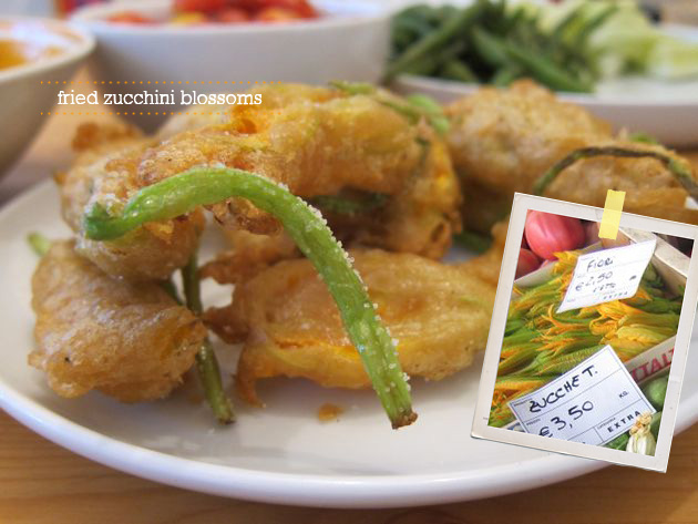 fried zucchini flower
