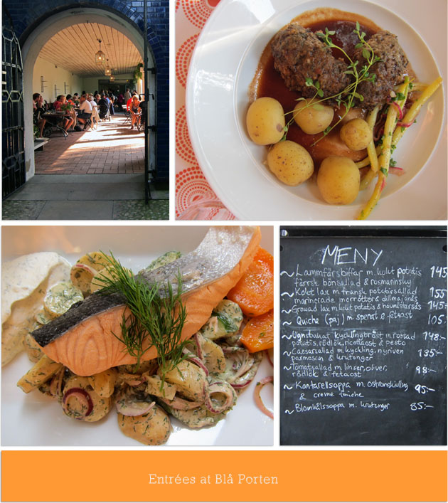 lunch at Blå Porten