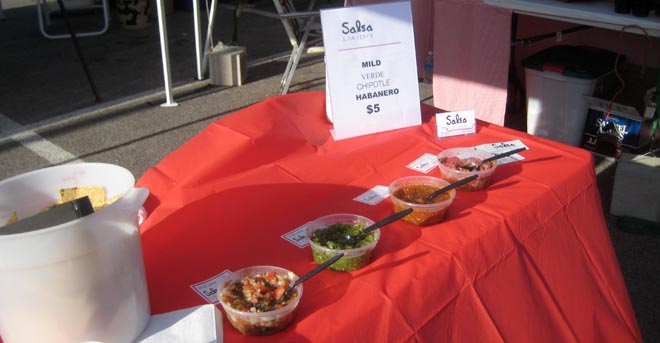 SalsaLady is an excellent way to get free salsa in the morning.