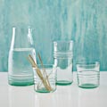 West Elm Recycled Glass Drinkware